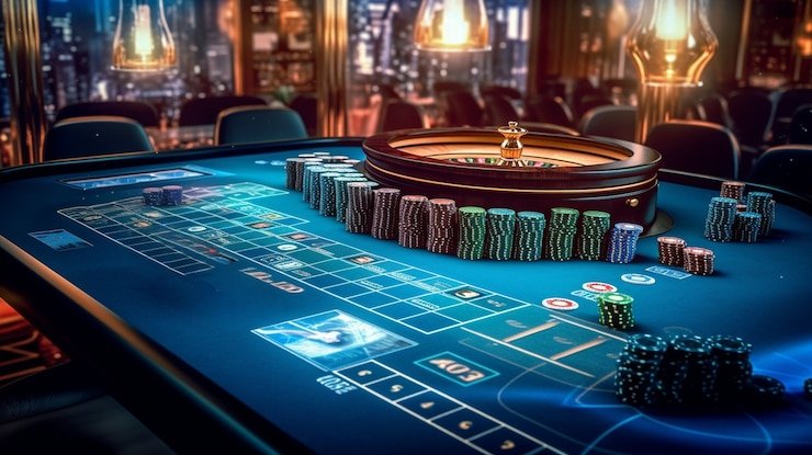 Studio Live Baccarat jawapoker88 dengan dealer profesional dan kamera multi-sudut