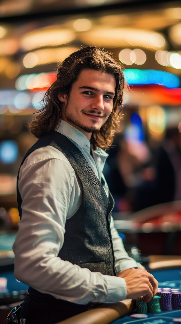 Tampilan dealer kasino langsung di Speed Roulette jawapoker88